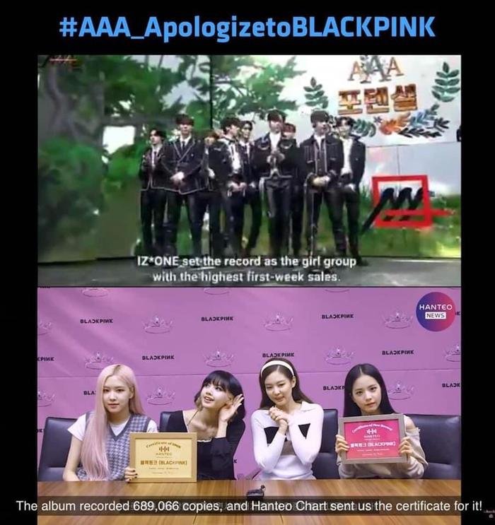 AAA 2020 lấy sai số liệu, bỏ qua kỷ lục của BlackPink: Đến khi nào họ mới được đối xử công bằng Ảnh 2