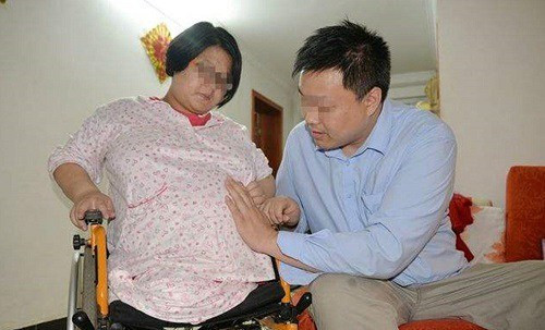 Qúa trình mang thai của chị Lữ Quyên vô cùng vất vả.