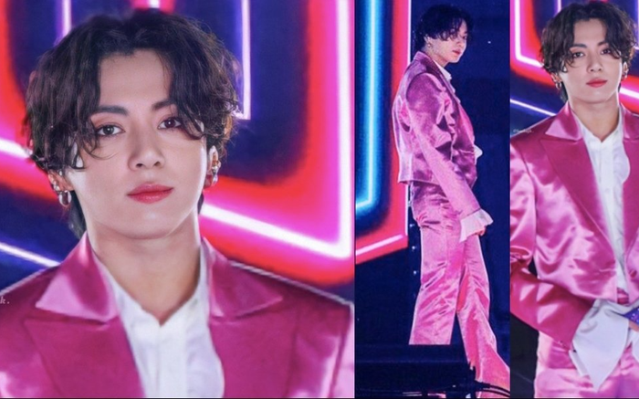 Mang danh 'anh áo vest hồng', Jungkook (BTS) thu về lượt xem fancam khủng Ảnh 2