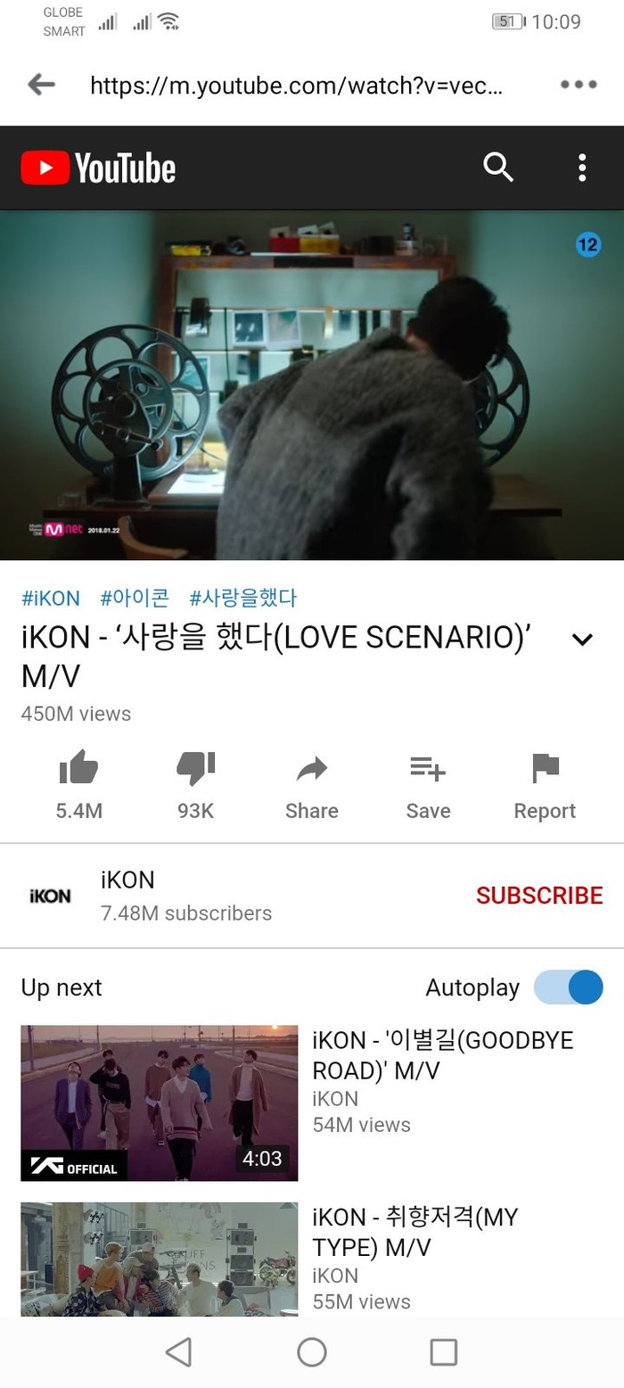 MV Love Scenario của iKON đã chính thức đạt đạt 450 triệu lượt xem