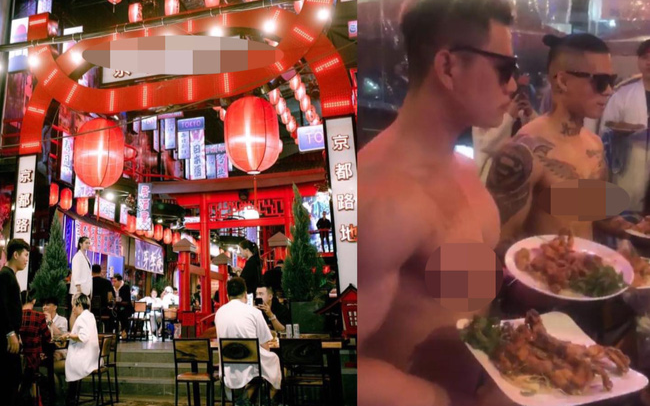 Khách sạn Đà Nẵng gây chú ý với trai đẹp cởi trần phục vụ, khoe 'body 6 múi' tại bàn tiệc Ảnh 2