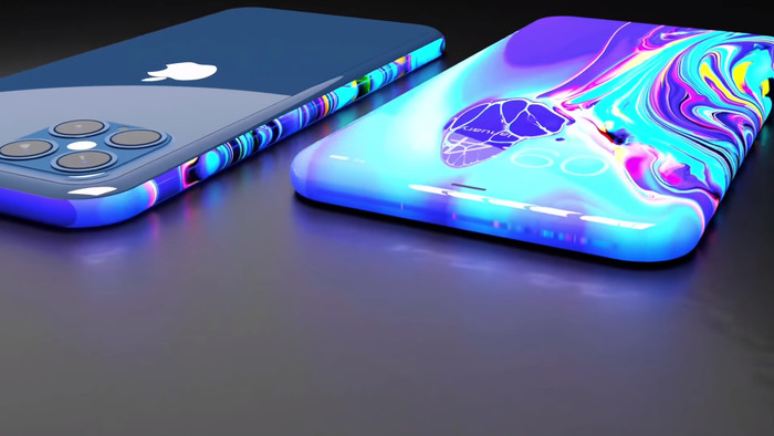 Về mặt lý thuyết, chiếc iPhone 13 concept này có thể trang bị camera selfie, Face ID hoặc cảm biến vân tay Touch ID đặt ẩn dưới màn hình để có diện mạo cuốn hút như thế này.