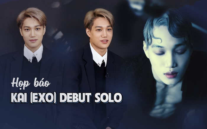 Họp báo Debut Solo: 'Tôi là KAI và một KAI (开) tuyệt vời nhất' Ảnh 2