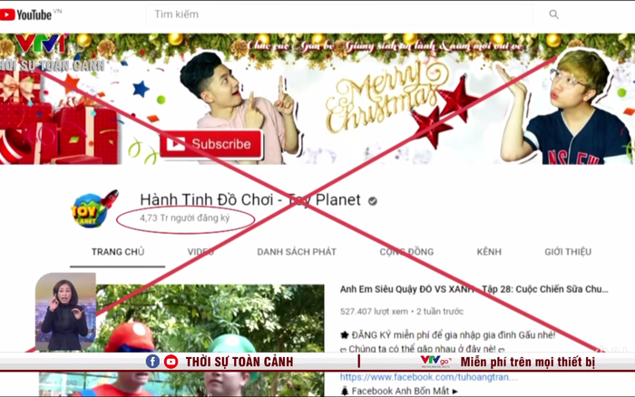 Bộ TT&TT công bố 4 kênh YouTube có nội dung nhảm nhí bị Google gỡ bỏ, tắt kiếm tiền Ảnh 2