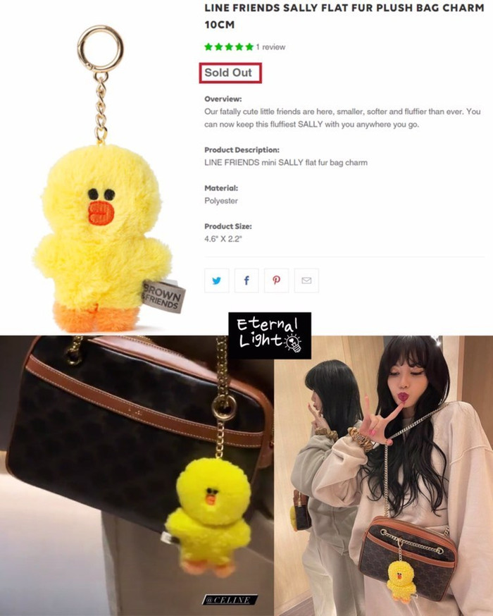 Từ những thứ nhỏ nhặt nhất mà Lisa Black Pink xài cũng đều nhanh chóng cháy hàng&nbsp;