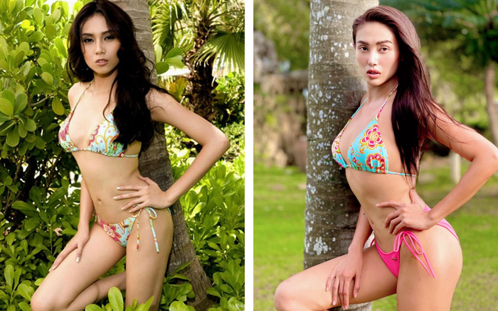 Đọ sắc cùng một bộ bikini sau 11 năm, Võ Hoàng Yến được fan phong tặng 'miss cất kỹ của Vbiz' Ảnh 2