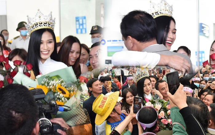 'Biển người' Thanh Hóa đổ xô đến đón mừng Tân hoa hậu Đỗ Thị Hà: Ngày trở về mang theo niềm tự hào lớn Ảnh 2