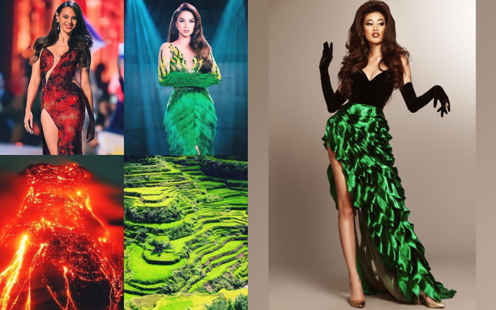 Học các siêu hoa hậu chọn đầm dạ hội có 1-0-2, fan khuyên Khánh Vân chơi lớn 1 lần! Ảnh 2