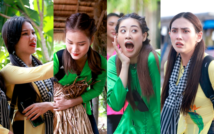 Khánh Vân ngơ ngác khi Mâu Thủy 'chơi dơ', Võ Hoàng Yến đơ mặt nhắc nhở Hương Ly: 'Tham thì thâm'? Ảnh 2