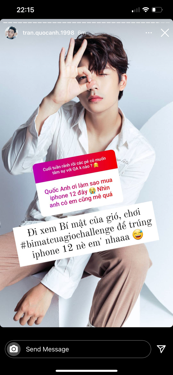 Quốc Anh: Thánh rắc thính mới, cứ 'thả là dính' của showbiz Việt Ảnh 9