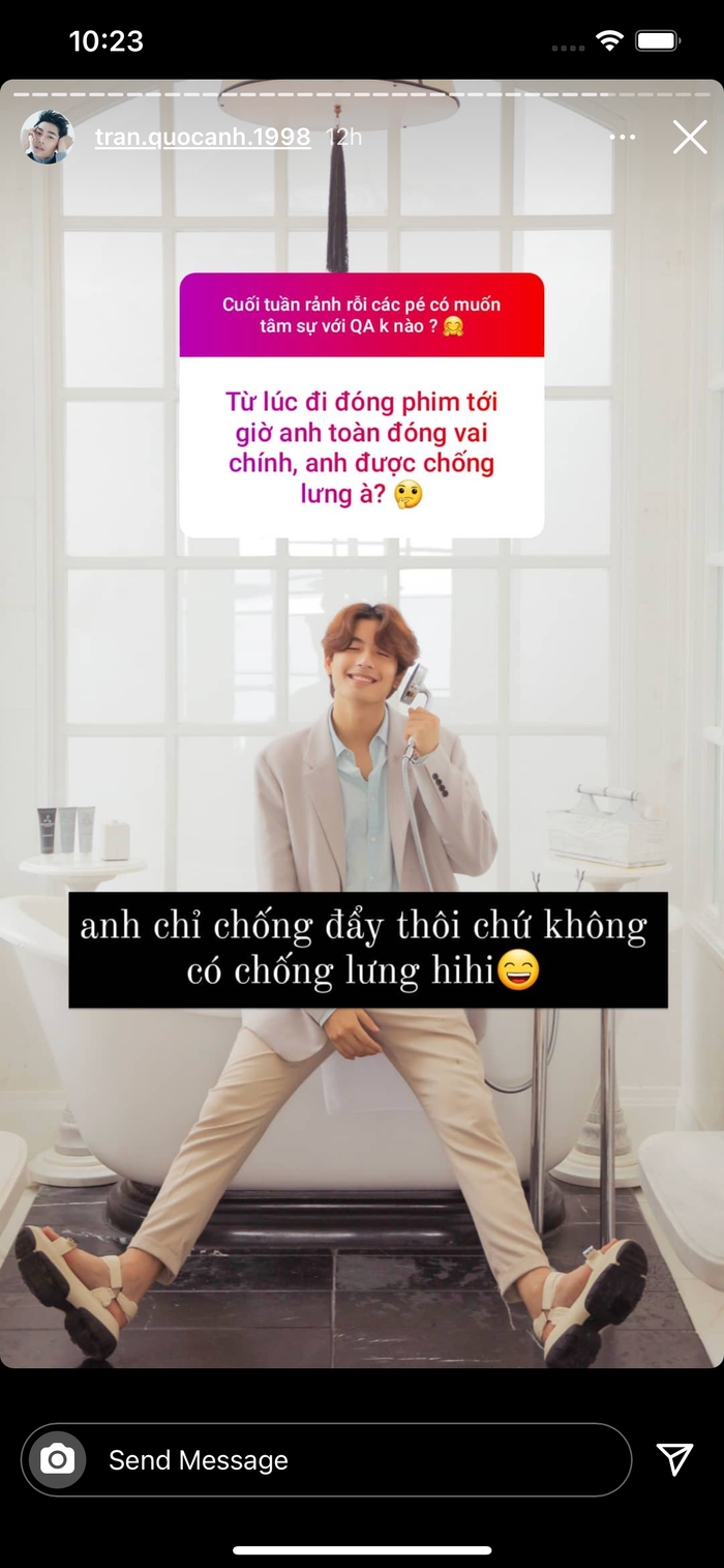 Quốc Anh: Thánh rắc thính mới, cứ 'thả là dính' của showbiz Việt Ảnh 1