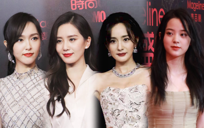 Thảm đỏ 'Cosmo 2020': Ăn mặc giản dị, Lưu Thi Thi vẫn 'chặt đẹp' nhan sắc Dương Mịch - Đường Yên Ảnh 2