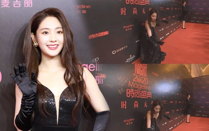 Không lộ hàng thì cũng rơi tóc giả trên thảm đỏ: Hình Phi sáng nhất show 'Cosmo 2020' năm nay! Ảnh 2