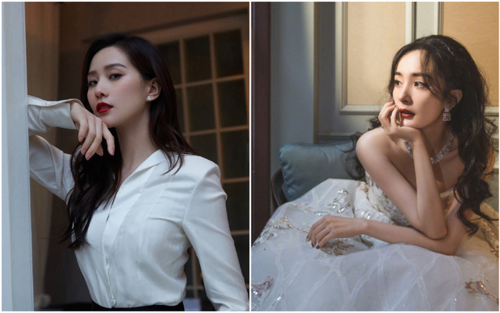 Dương Mịch 'trách cứ' Lưu Thi Thi ngay trên sân khấu 'Cosmo 2020' Ảnh 2