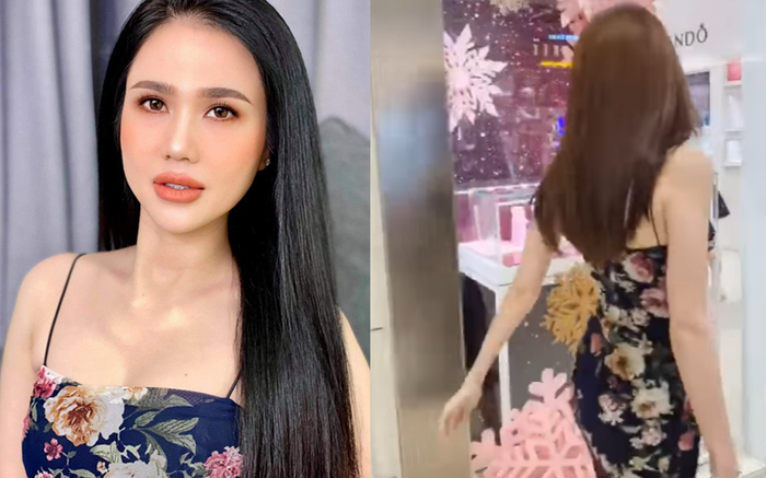 Cùng diện chiếc váy hoa, chị gái Ngọc Trinh khoe dáng nóng bỏng không thua gì em Ảnh 2