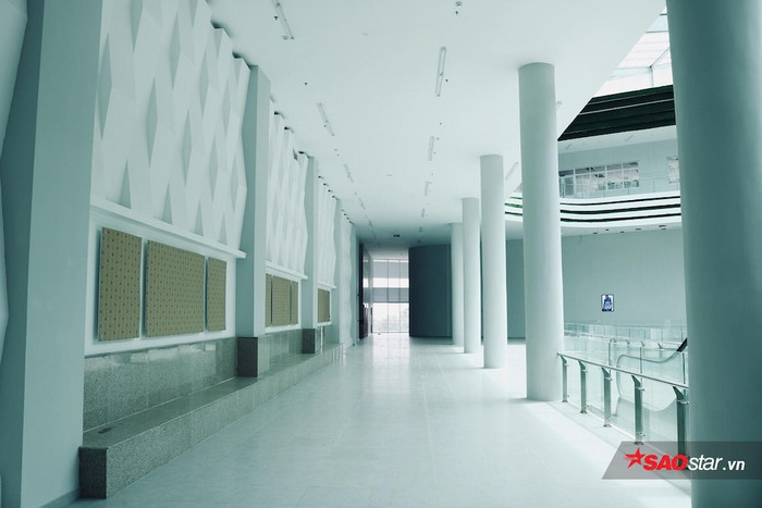 Màu trắng là tone chủ đạo