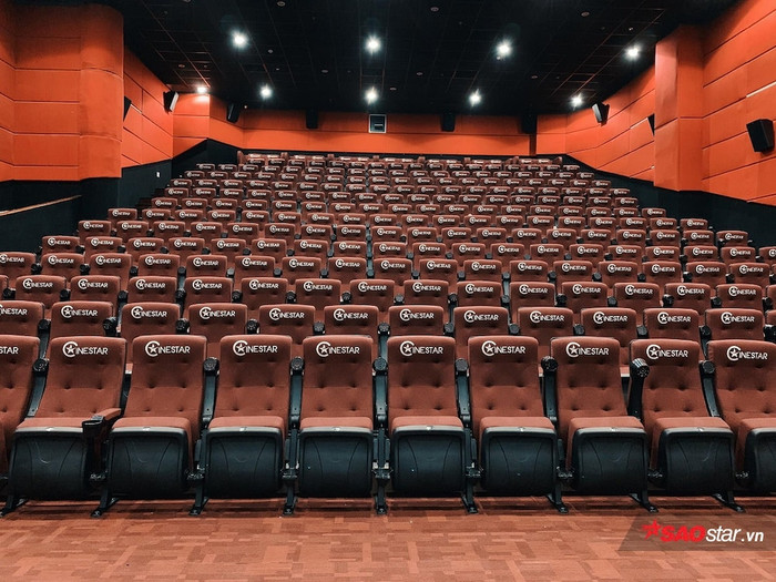 Bên trong rạp chiếu phim tại Nhà văn hóa sinh viên