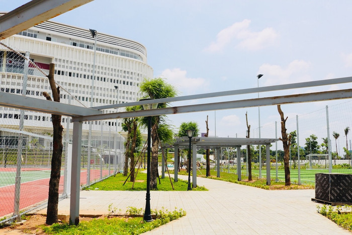 Công trình khi đưa vào hoạt động sẽ tạo môi trường giải trí lành mạnh, rèn luyện kỹ năng, sức khỏe cho các bạn sinh viên đang theo tại tại các trường đại học trong khu vực