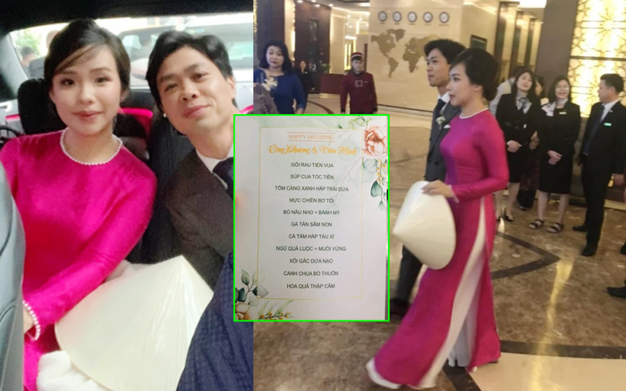 Dân tình xuýt xoa thực đơn 10 món sang chảnh, 'ăn bao no' tại đám cưới Công Phượng ở quê nhà Ảnh 2