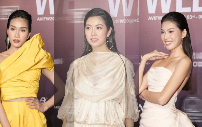 Thuý Vân mặc đầm xếp tầng tinh tế, 2 Á hậu Việt Nam 2020 khác lạ không nhận ra Ảnh 2
