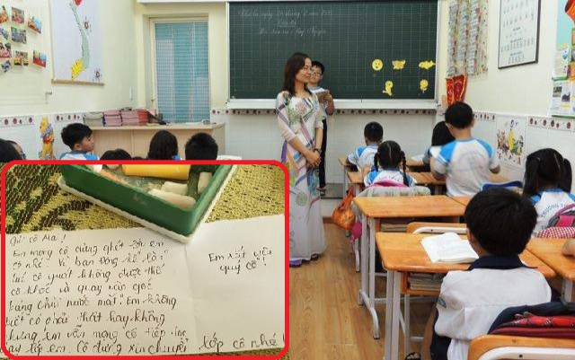 Dọa xin chuyển lớp vì học trò quá nghịch ngợm, cô giáo bất ngờ nhận được mẫu giấy với lời nhắn dễ thương Ảnh 2