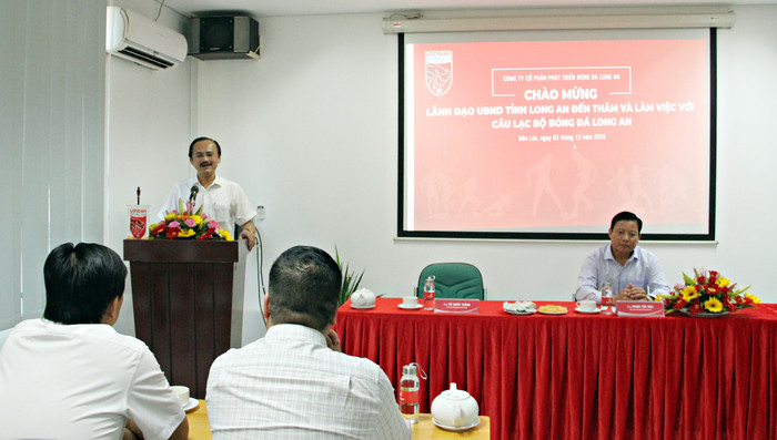 Bầu Thắng xác định CLB Long An là của người dân Long An.