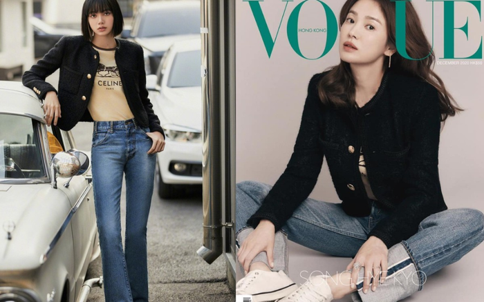 Nữ thần sắc đẹp Song Hye Kyo đụng hàng Lisa Black Pink, khó lòng phân định ai hơn ai Ảnh 2