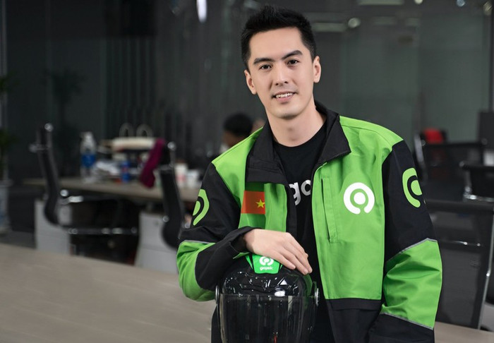 Lúc này, ông Phùng Tuấn Đức hiện ngồi ghế CEO Go-Jek. Ảnh: Go-Jek