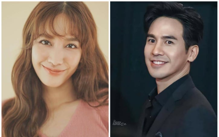 Min Pechaya chụp hình cùng Big Boss của đài 3, tiết lộ rất vui nếu được hợp tác cùng Pope Thanawat Ảnh 2