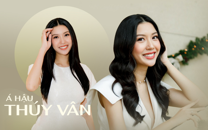 Á hậu Thuý Vân: 'Tôi ngưỡng mộ Lương Thùy Linh, lúc nào cũng động viên Khánh Vân' Ảnh 2