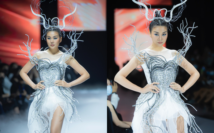 Chị đại Thanh Hằng thần thái như nữ hoàng, thả dáng siêu nuột trên sàn runway Ảnh 2