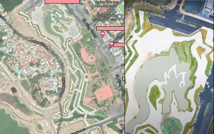 Địa điểm hình rồng khổng lồ tại Việt Nam nhìn rõ từ trên cao qua Google Maps gây sốt MXH Ảnh 2