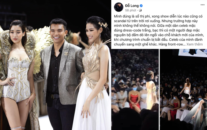 NTK Đỗ Long bức xúc vì vị khách 'vô danh' không mời mà tới đã vậy còn diện sai dress-code Ảnh 2