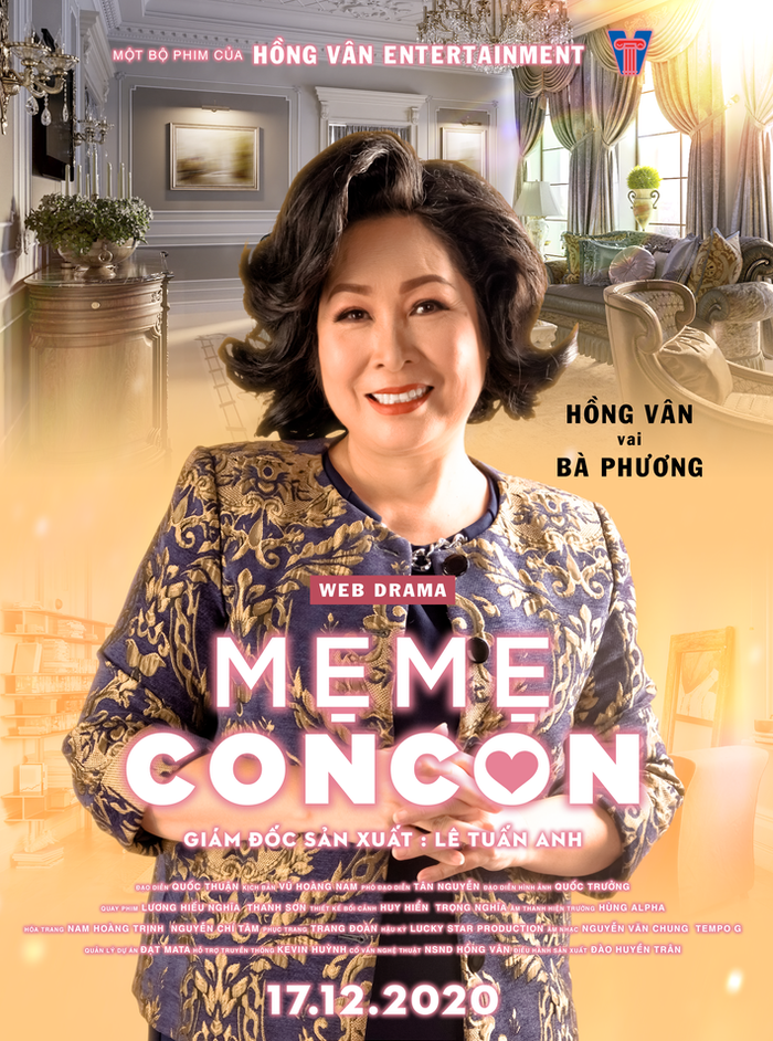 Hé lộ dàn diễn viên 'xịn xò' góp mặt trong web-drama 'Mẹ mẹ con con' của NSND Hồng Vân Ảnh 2