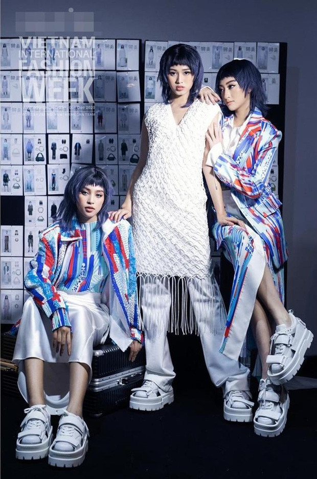 Trước những thắc mắc trên thì nhiều người đã lên tiếng bênh vực rằng có lẽ do tạo dáng dang chân nên Đỗ Thị Hà mới trông thấp hơn bình thường.