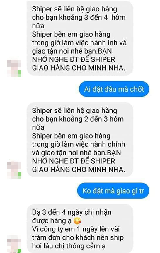 Công ty lên 1 ngày vài trăm đơn nhưng lại bất chấp ép khách mua hàng?