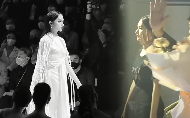 Hương Giang ra về bằng cổng sau, tránh ống kính khi show diễn kết thúc Ảnh 2