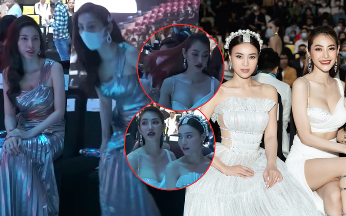Fan tranh cãi clip Thủy Tiên bị Linh Chi hất tóc, đứng dậy bỏ đi: Lan Ngọc vô tình 'liên lụy'? Ảnh 2