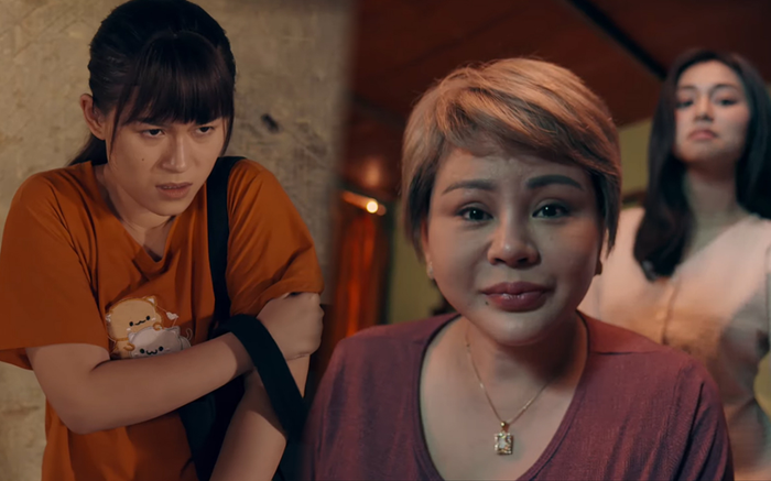 'Dì ghẻ' Lê Giang bị Ngọc Thanh Tâm tát lật mặt trong web-drama 'Tâm Sắc Tấm' Ảnh 2