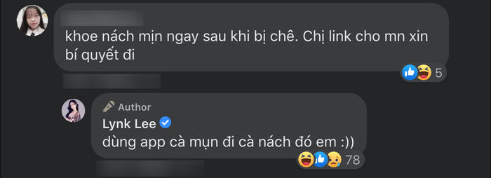 Sau khi bị soi vùng nhạy cảm thâm - xấu, Lynk Lee khoe dáng đáp trả: 'Dùng app cà mụn đó em' Ảnh 6