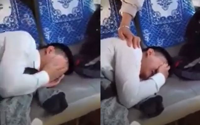 Clip: Chị gái đi lấy chồng, cậu em trai bật khóc nức nở, liên tục trách móc 'Sao chị lấy chồng sớm thế?' Ảnh 2