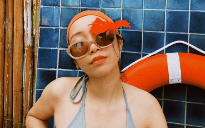 Khoe dáng nóng bỏng với bikini, con gái út ca sĩ Mỹ Linh cuốn hút ở tuổi 18 Ảnh 2