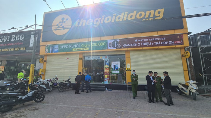 Cửa hàng nơi xảy ra vụ án