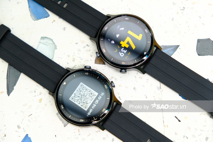  Realme Watch S có “số đo” 259,5mm x 47mm x 12mm cùng điểm cộng nằm ở trọng lượng khá ấn tượng, chỉ ở mức 48g. Con số này giúp người dùng dễ chịu hơn khi đeo đồng hồ trong lúc vận động. Máy cũng đạt chuẩn kháng nước IP68.