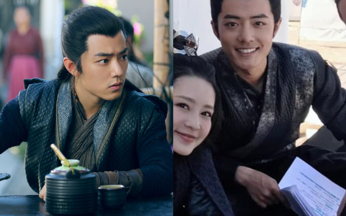 Tiêu Chiến khiến fan xót xa khi để lộ ảnh cổ tay 2 màu, da cháy nắng khi quay 'Lang điện hạ' Ảnh 2