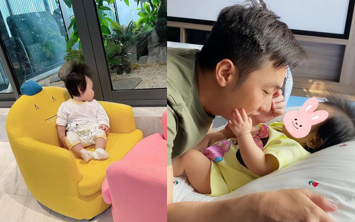 Con gái Cường Đô La tạo dáng 'deep' để chụp ảnh nhưng dân tình chỉ chú ý đến mái tóc cực 'ngầu' Ảnh 2