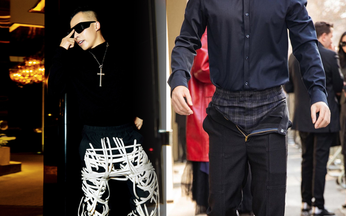 Những chiếc quần khó hiểu của Vũ Khắc Tiệp, có chiếc gây nóng mắt vì chi tiết nhạy cảm Ảnh 2