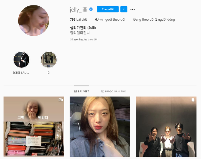 Instagram của Sulli - Goo Hara chuyển thành tài khoản 'tưởng niệm người đã khuất' Ảnh 2