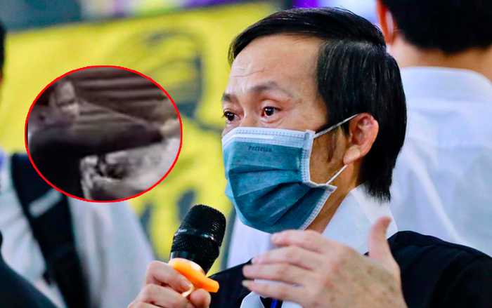 Nghẹn lòng khoảnh khắc NSƯT Hoài Linh suy sụp tiễn biệt cố nghệ sĩ Chí Tài tại sân bay Ảnh 2