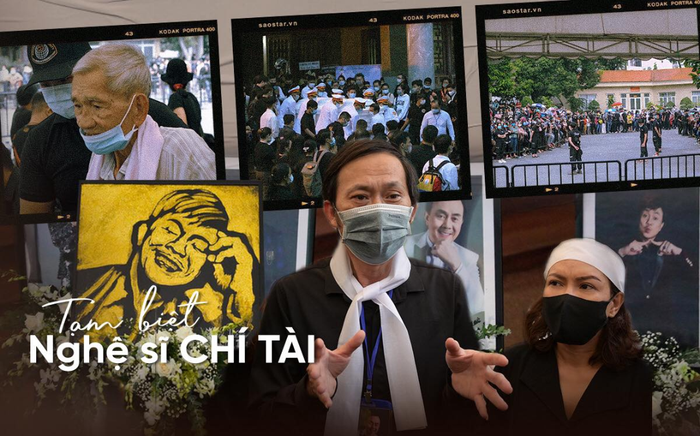 Những khoảnh khắc khiến người dân không kìm được nước mắt trong tang lễ nghệ sĩ Chí Tài Ảnh 2